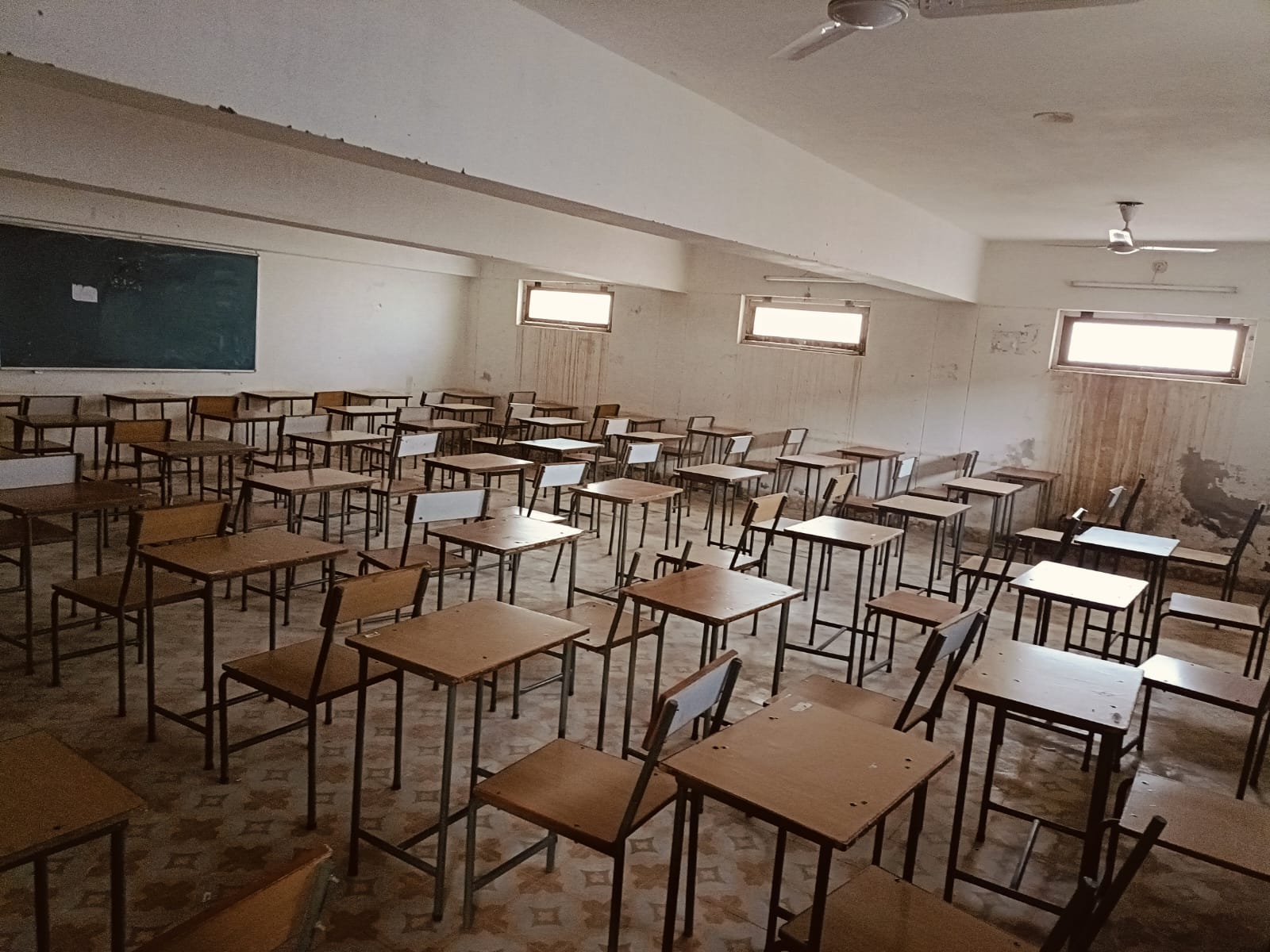 Examination hall classroom